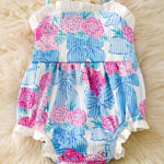 Floral Coquette Ruffle Romper 18-24M