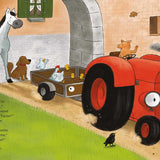 Little Tractor in the Fall by Natalie Quintart