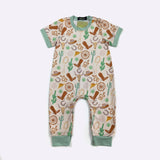 Western Cowboy Romper