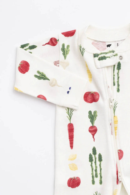 One-Piece Baby Pajamas | Farmers Market Haul