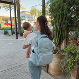 *NEW* Teddy Blue Boss Plus™ Backpack Diaper Bag