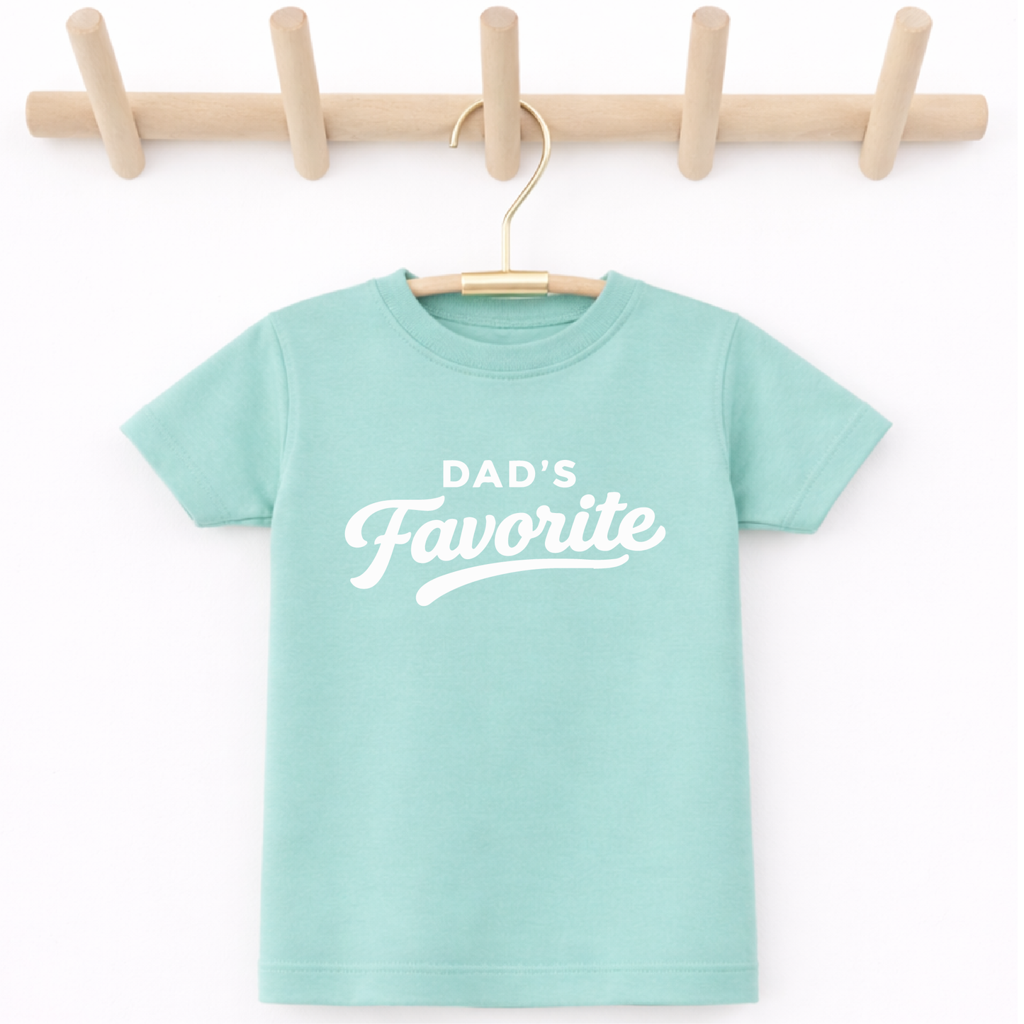Dad's Favorite, Funny Father's Day Shirt for Kids