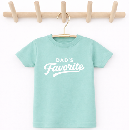 Dad's Favorite, Funny Father's Day Shirt for Kids