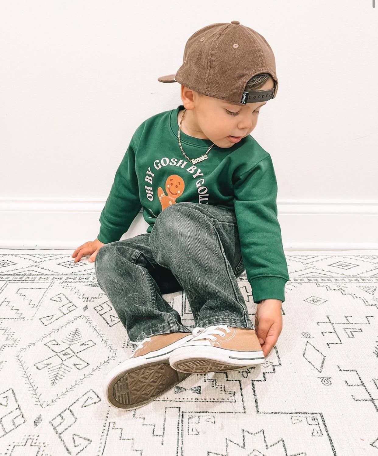 Gingerbread | Kids Christmas Sweatshirt