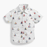 Kids Short Sleeve Oxford Shirt | Little Skippers
