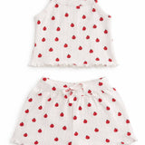 Ladybug / Organic Pointelle Summer Set