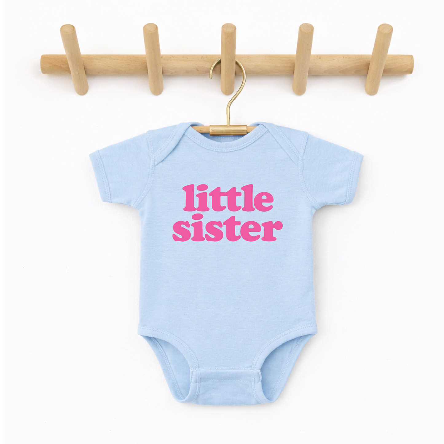Little Sister Baby Onesie