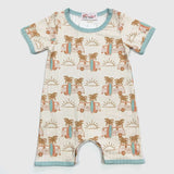 Retro Palm Romper
