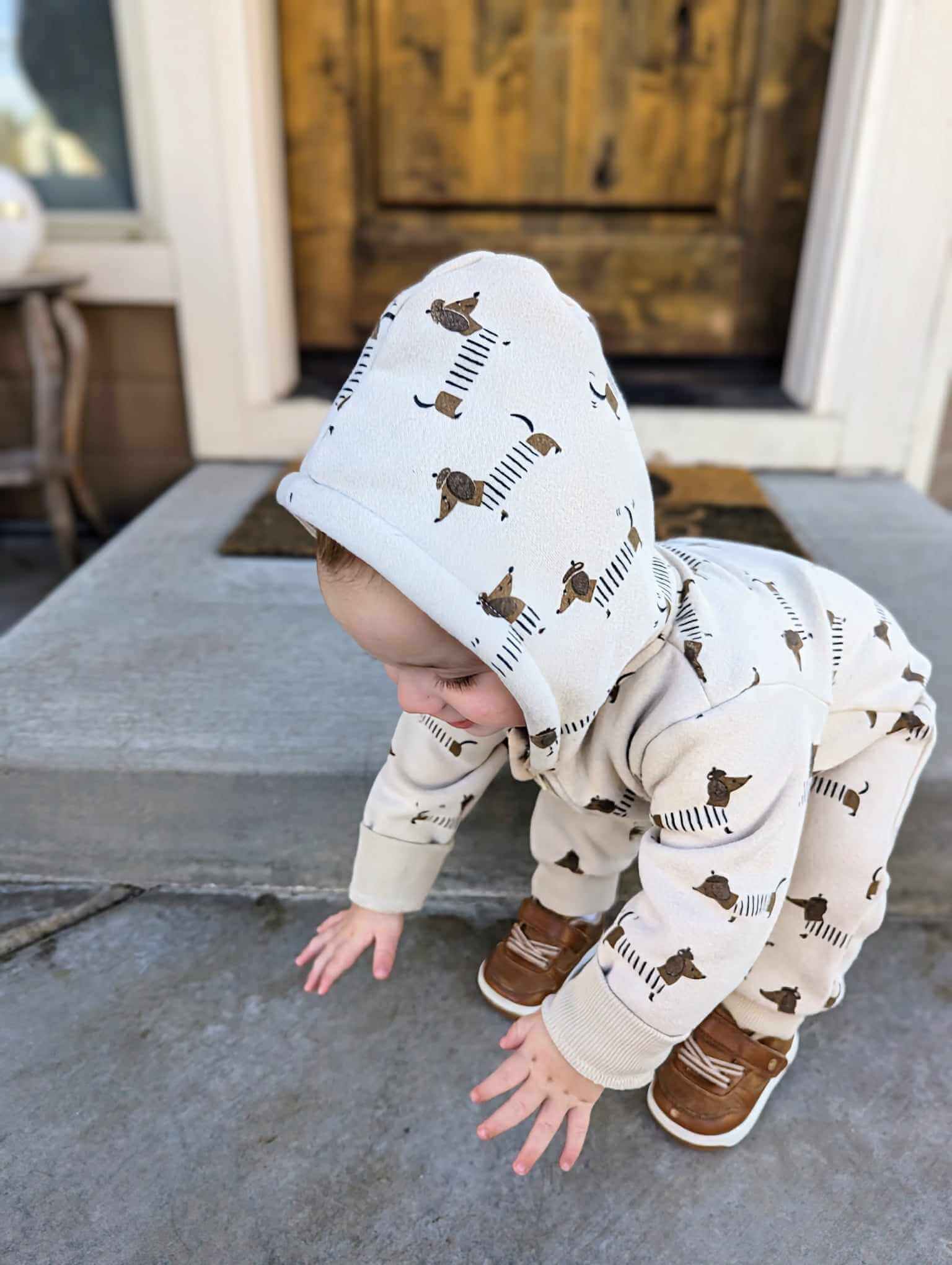 French Puppy Playsuit