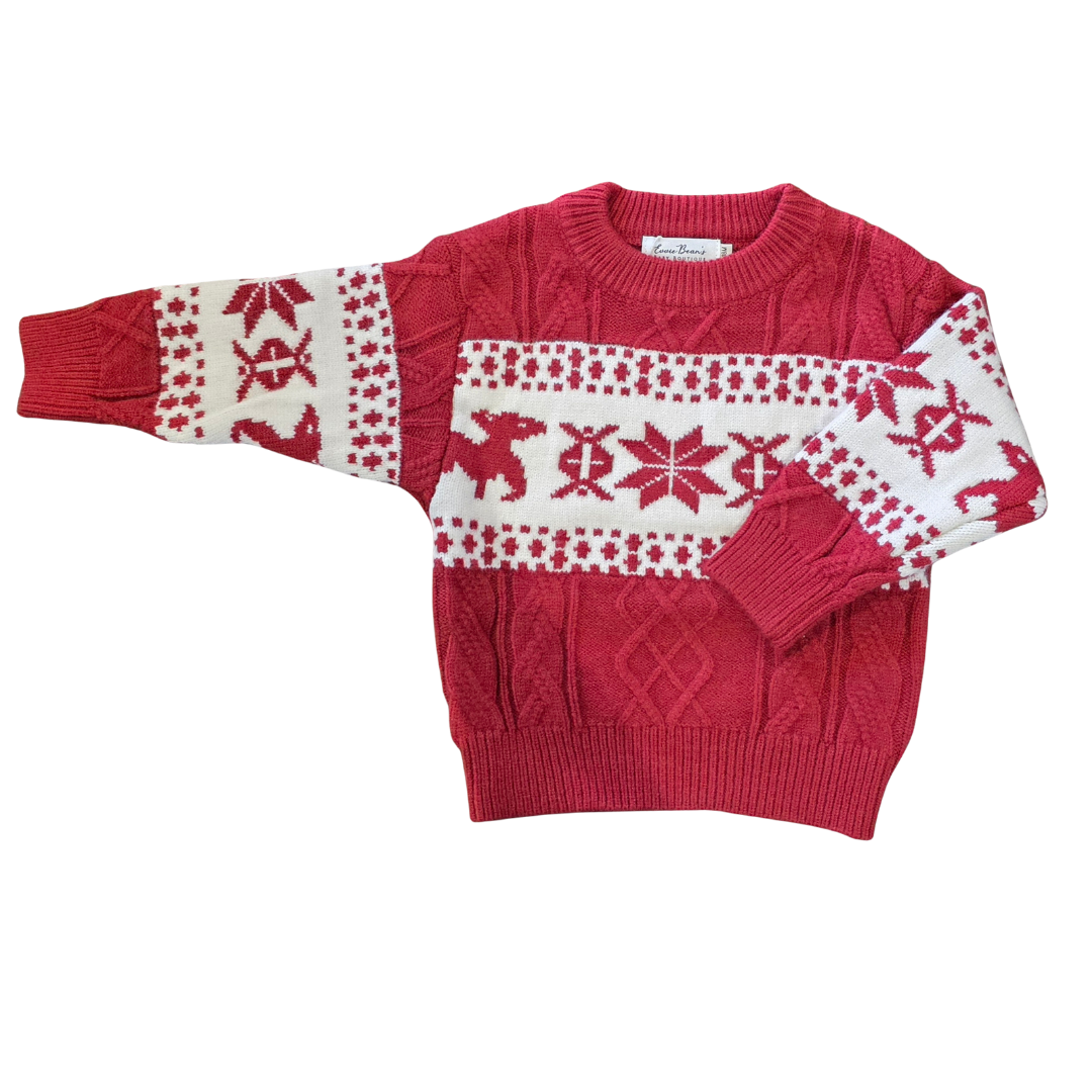 Nordic Holiday Knit Sweater