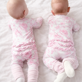 Rose Garden Ruffle Bamboo Sleeper