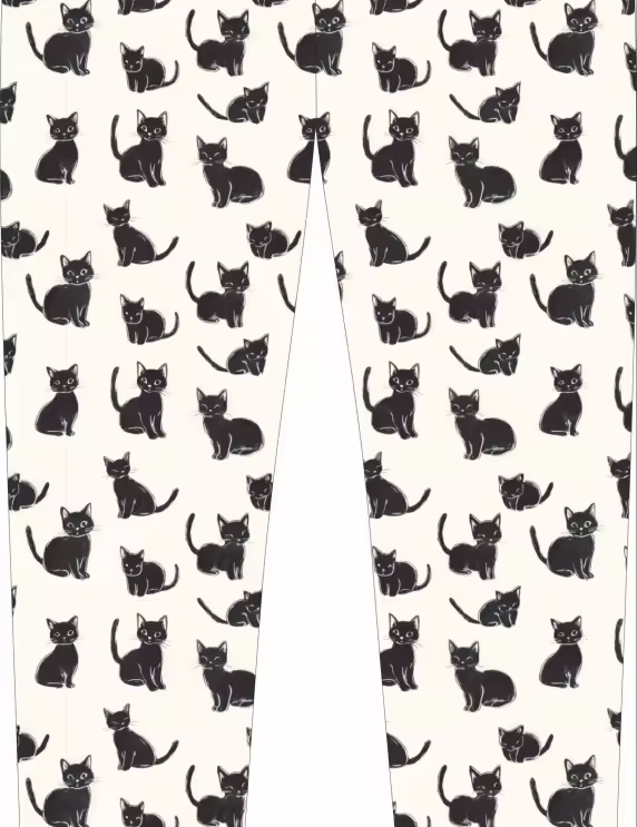 Moonlit Whiskers Adult Bamboo Jogger