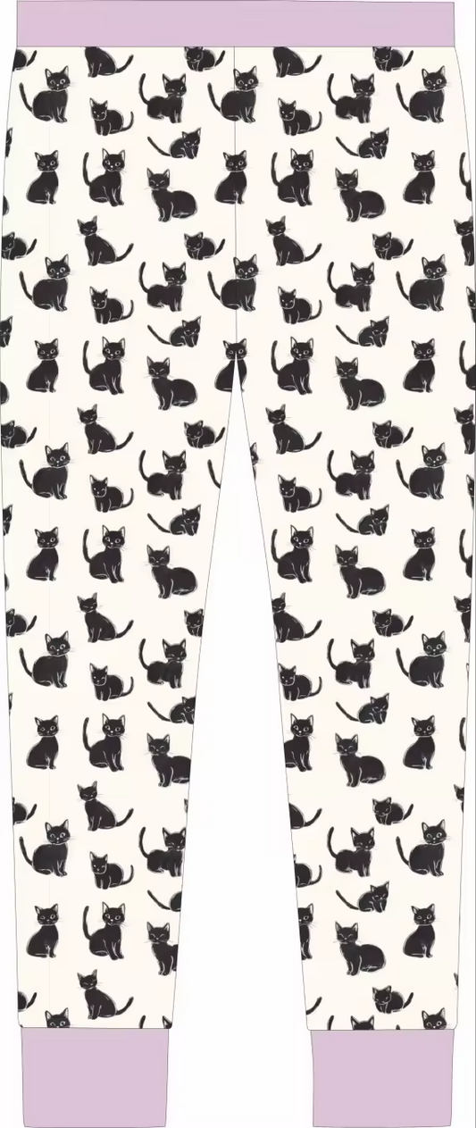 Moonlit Whiskers Adult Bamboo Jogger