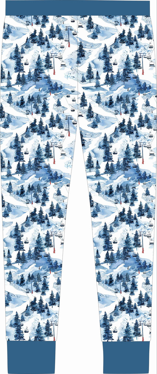 Alpine Ski Adult Bamboo Jogger