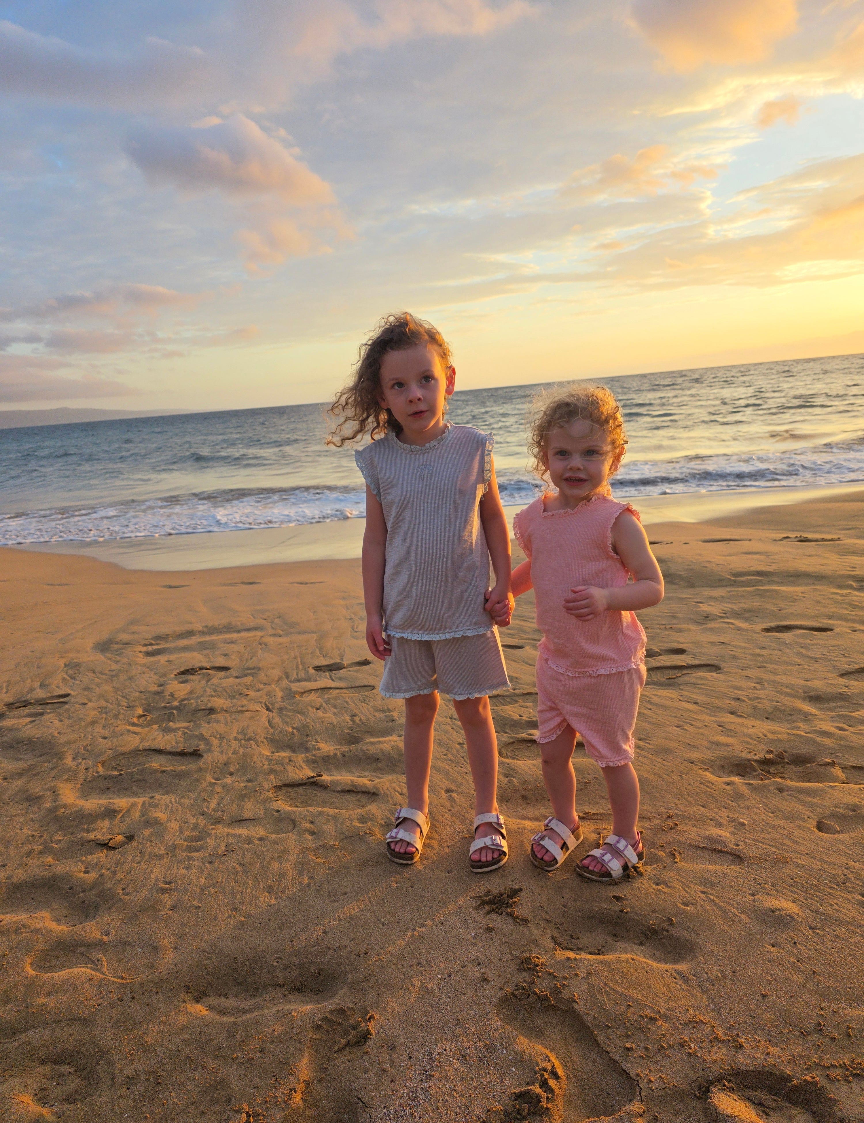 Vintage Inspired Summer Toddler Lounge Set