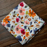 Bamboo & Muslin Swaddle | Watercolor Floral