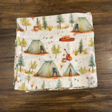 Bamboo & Muslin Swaddle | Cozy Campfie