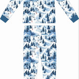 Alpine Ski Two Piece Bamboo Sleeper Set