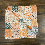 Bamboo & Muslin Swaddle | Harvest Patchwork