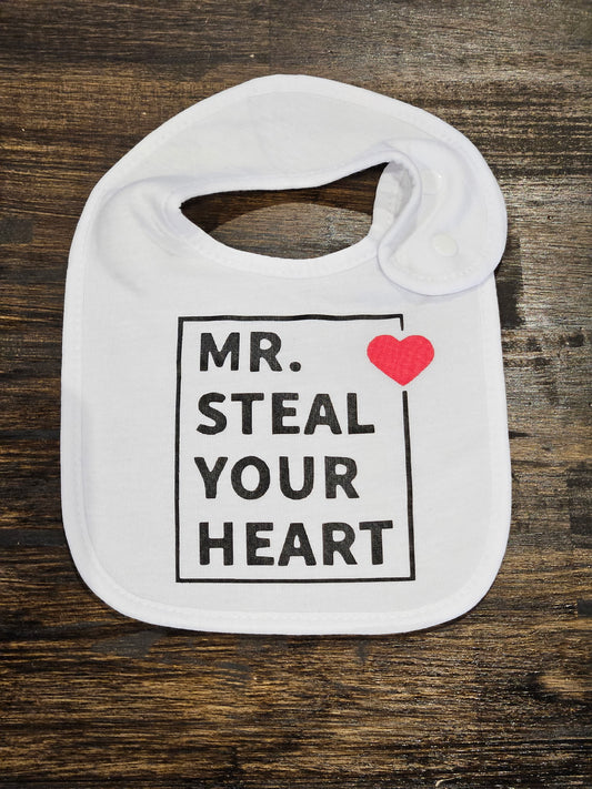 Mr. Steal Your Heart Bib