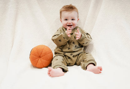 Acorn Forest Shoulder-Snap Romper