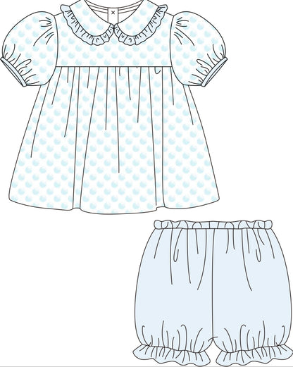 Nostalgic Bubbles Bloomer Set