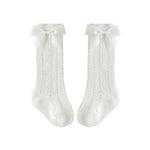 Knee High Bow Socks