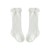 Knee High Bow Socks