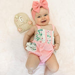 Rosewood Lace Floral Romper