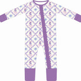 Ice Princess Ruffle Bamboo Sleeper