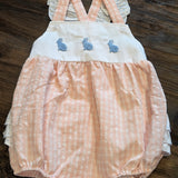 Gingham Bunny Romper