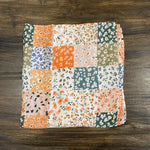 Bamboo & Muslin Swaddle | Harvest Patchwork
