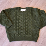 Cable Knit Cotton Pullover