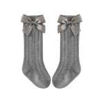 Knee High Bow Socks