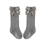 Knee High Bow Socks