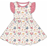Bamboo Ruffle Twirl Dress & Romper