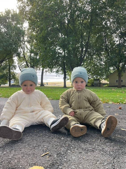 Quilted Puffer Winter Zipsuit