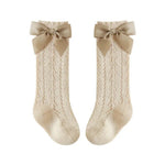 Knee High Bow Socks