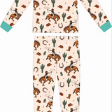 Lil' Buckaroo Two Piece Bamboo Sleeper Set