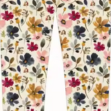 Watercolor Floral Adult Bamboo Jogger