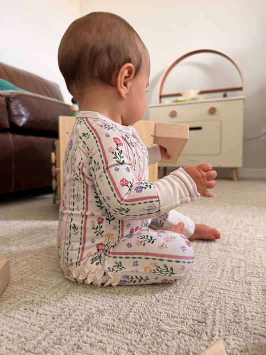Girls Infant Bamboo Sleeper