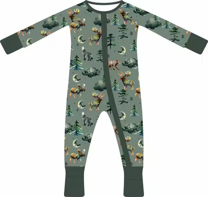 Midnight Moose Bamboo Sleeper