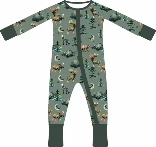 Midnight Moose Bamboo Sleeper
