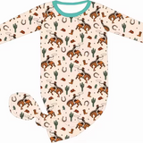 Lil' Buckaroo Bamboo Knotted Gown