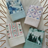 Waffle Knit Blanket | Mistletoe Bows