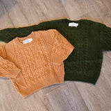 Cable Knit Cotton Pullover