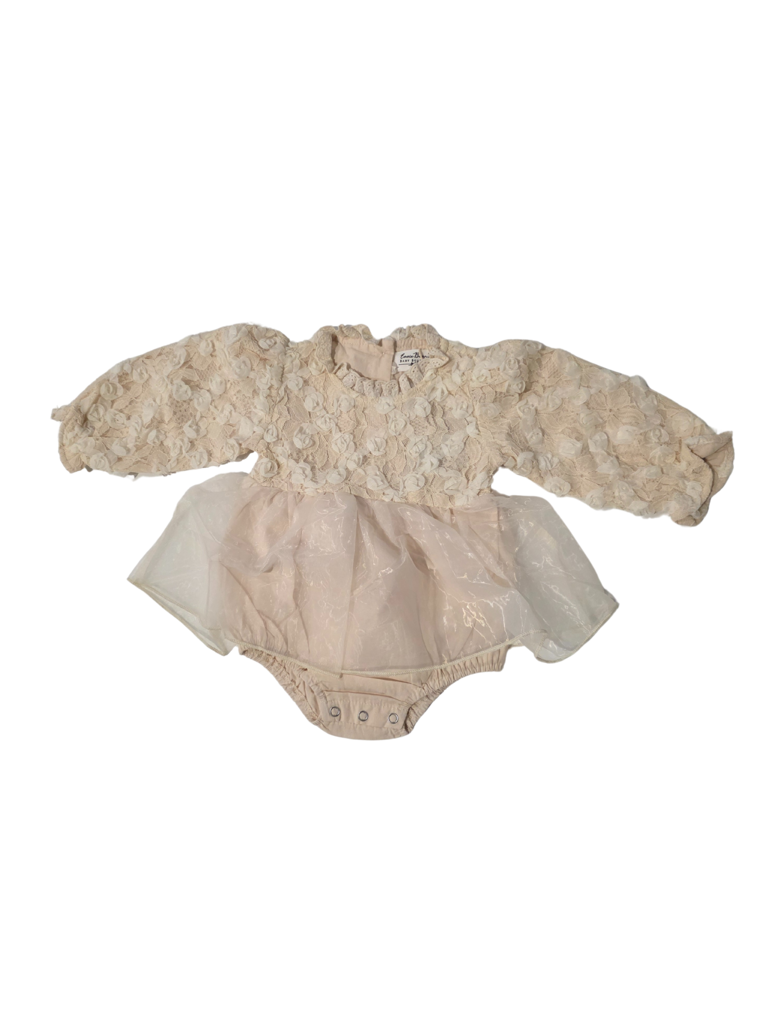 Primrose Tulle & Lace Bubble Romper