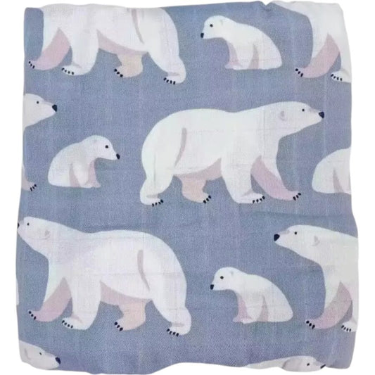 Bamboo & Muslin Swaddle | Polar Pals