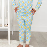 Rubber Duckie Two Piece Bamboo Sleeper Set