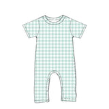Mint Gingham Playsuit